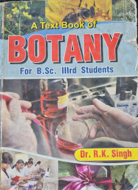 Image of A TEXT BOOK OF BOTANY III YEAR