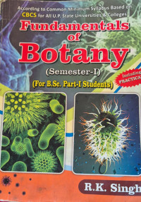 Image of FUNDAMENTALS of BOTANY I SEME