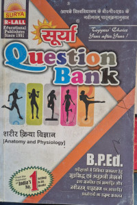 Image of QUESTION BANK B.P.Ed